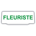 Clip Plaque Pare-Soleil Fleuriste Rétro-Réfléchissant pour Véhicule