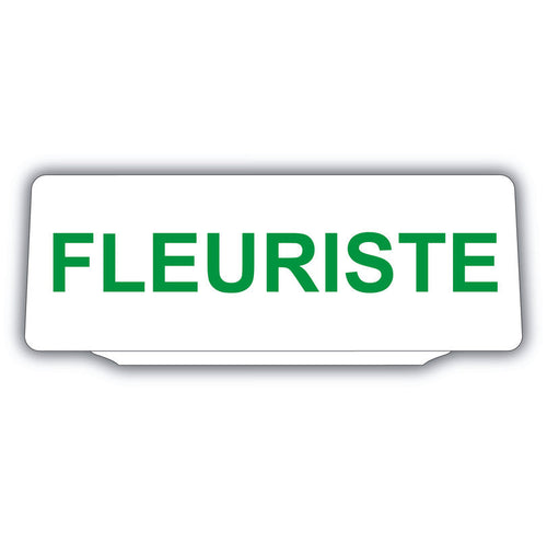 Clip Plaque Pare-Soleil Fleuriste Rétro-Réfléchissant pour Véhicule