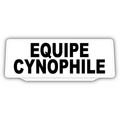 Clip Plaque Pare-Soleil Équipe Cynophile Rétro-Réfléchissant