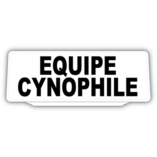 Clip Plaque Pare-Soleil Équipe Cynophile Rétro-Réfléchissant