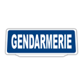 Clip Plaque Pare-Soleil Voiture Gendarmerie Rétro-Réfléchissant
