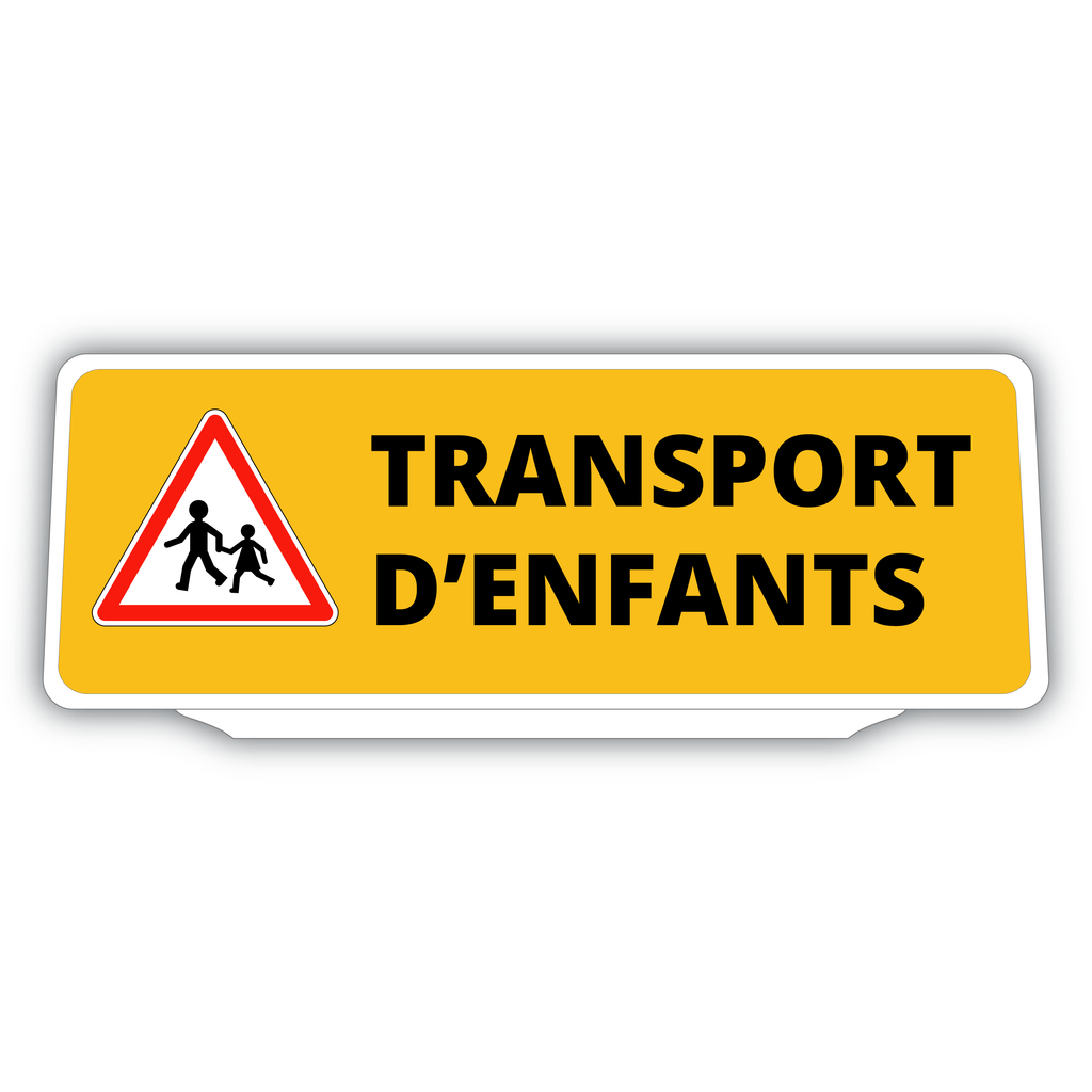 Clip Plaque Pare-Soleil Voiture Transport d’enfants Rétro-Réfléchissant