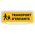 Clip Plaque Pare-Soleil Voiture Transport d’enfants Version 2 Rétro-Réfléchissant