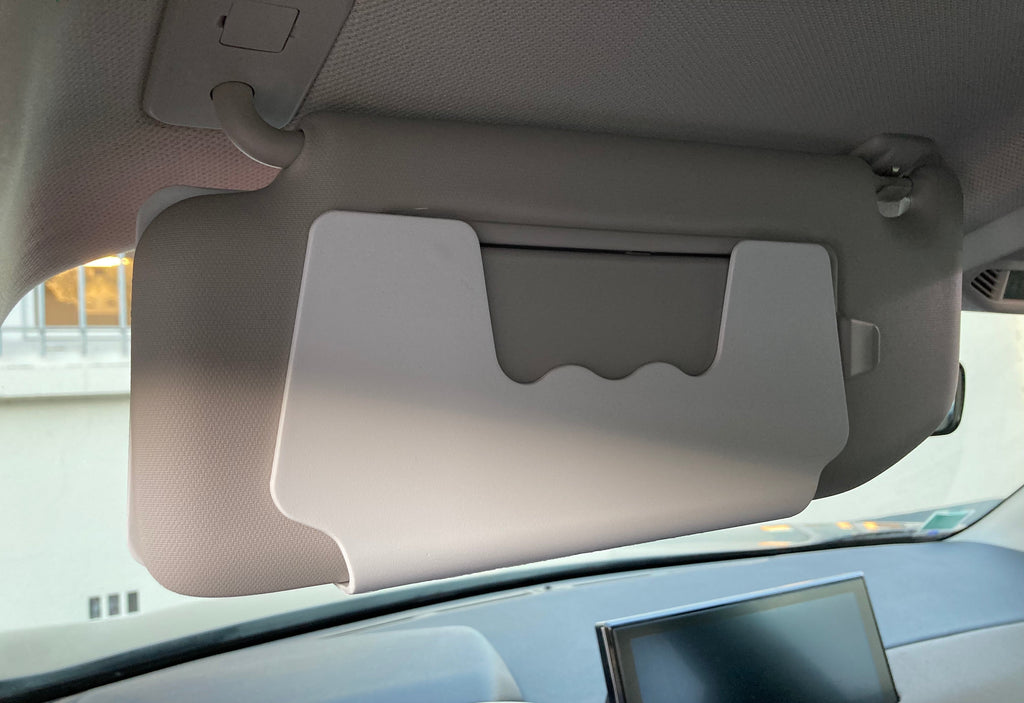 Clip Plaque Pare-Soleil Voiture Procureur de la République Rétro-Réfléchissant